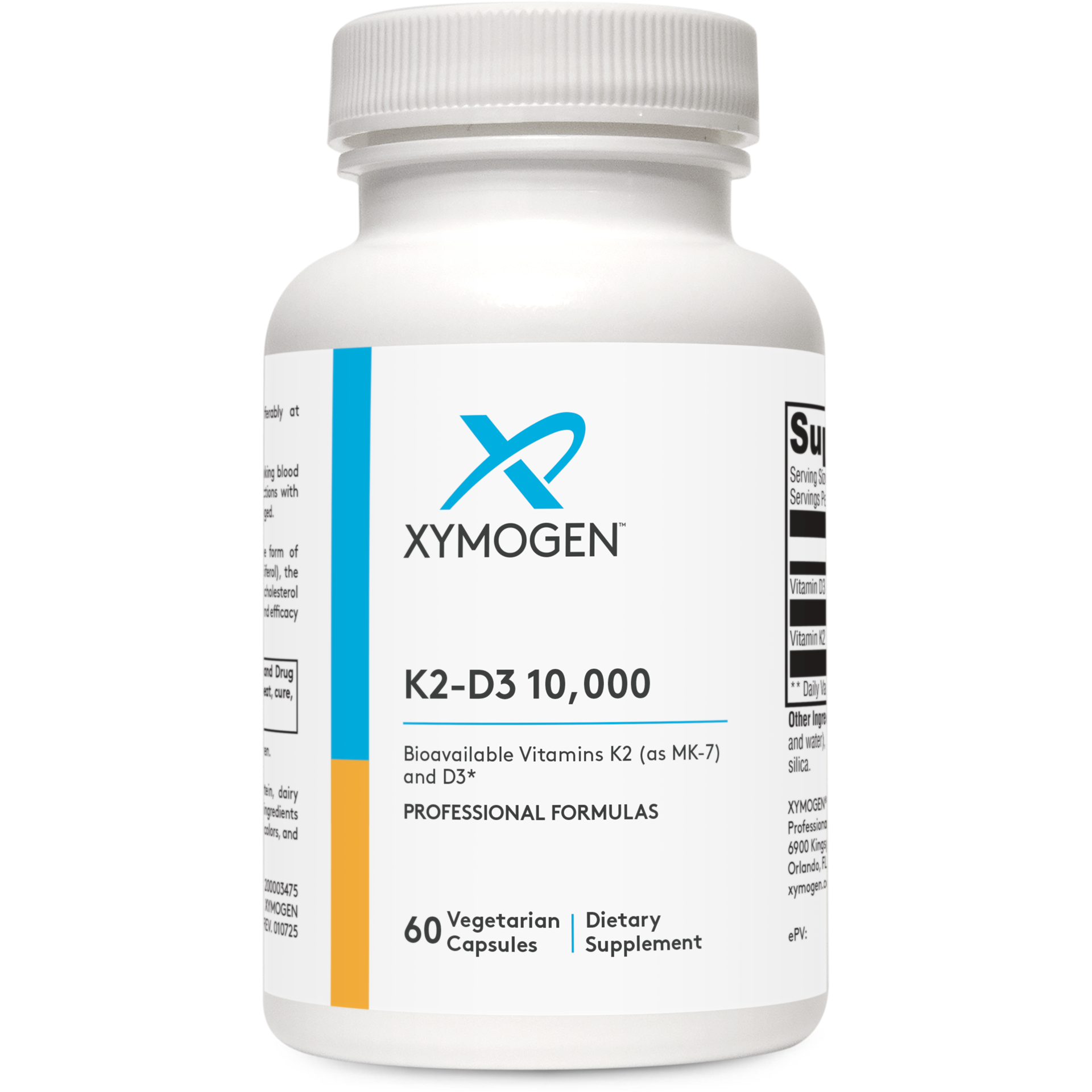Xymogen, K2-D3 10,000 60 Capsules UPC 871149003180 | HiLife Vitamins